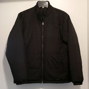 Men's Swiss Tech Black Coat